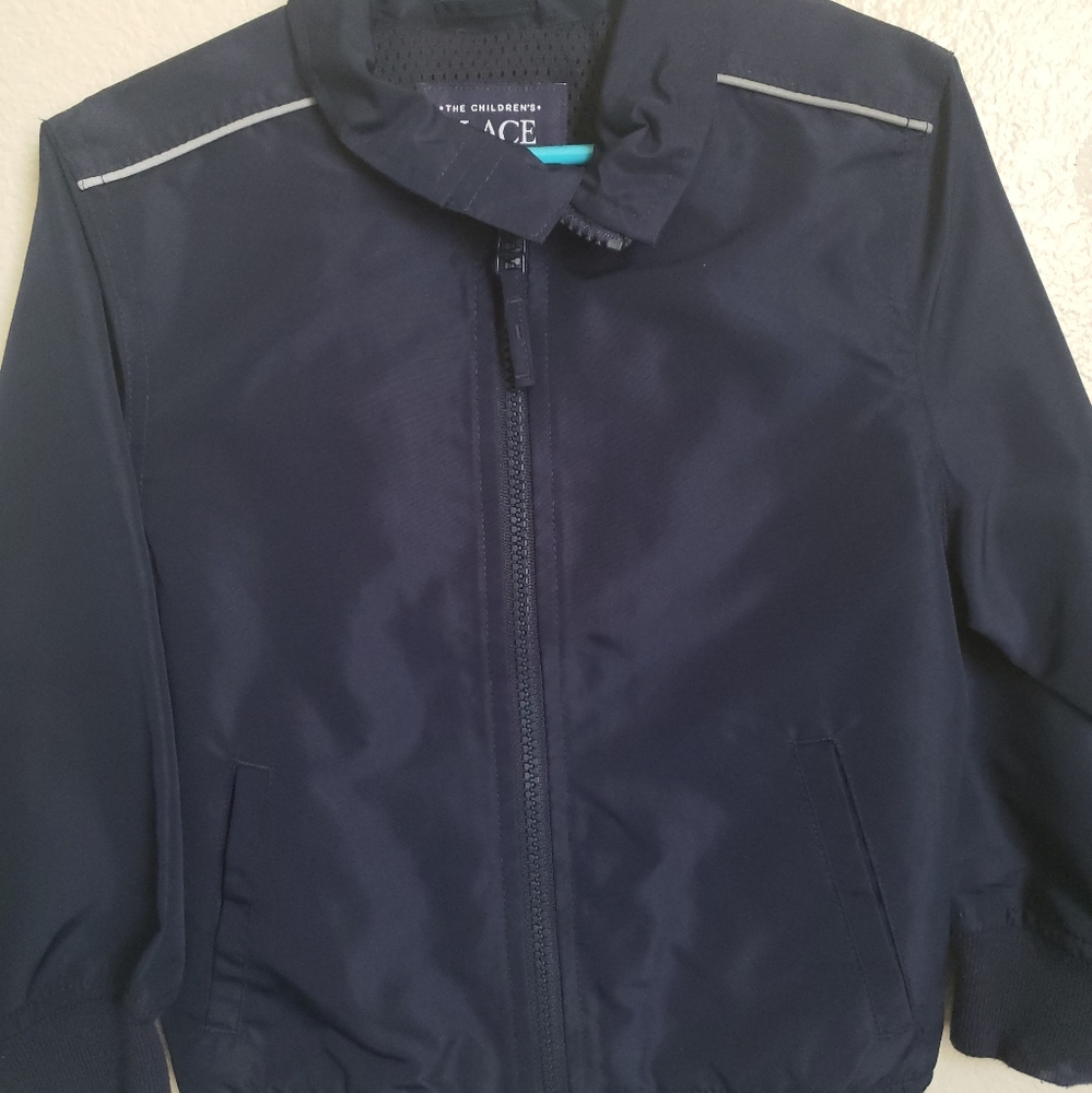 Uniform Zip-Up Windbreaker Jacket